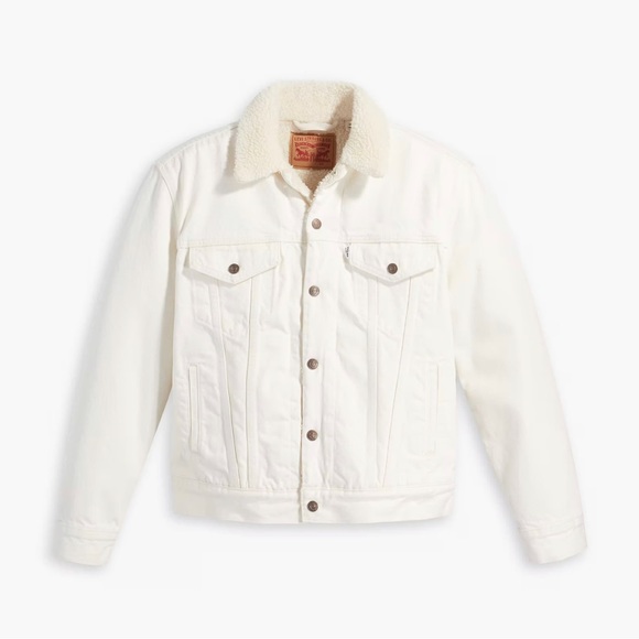 Levi's Corduroy Sherpa Lined Ex-Boyfriend Jacket - Picture 6 of 6